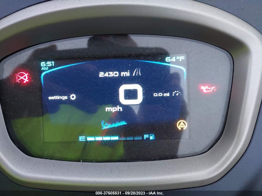 2023 VESPA GTS/SEI GIORNI 300 - ZAPMD39M8P5300216