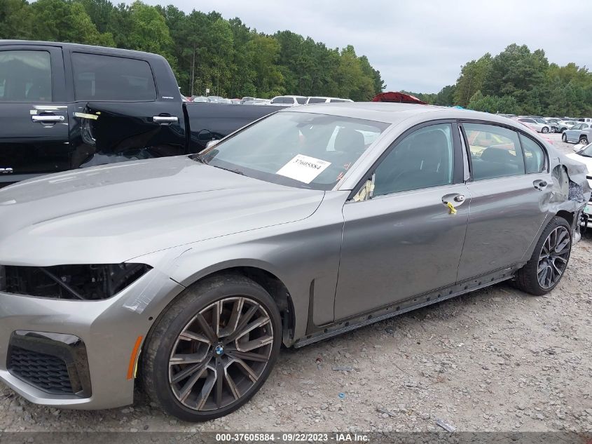 2022 BMW 7 SERIES 740I WBA7T2C08NCG92446