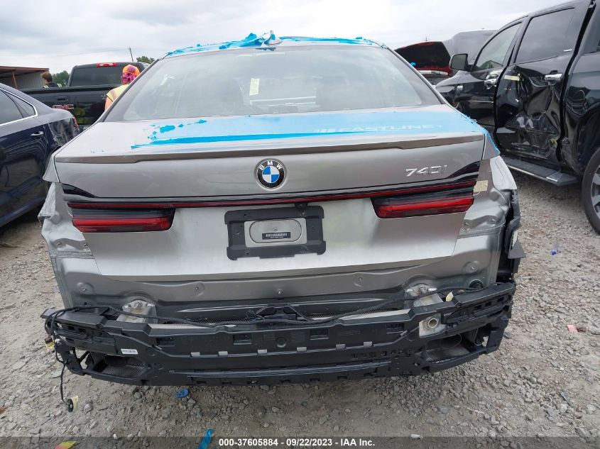 2022 BMW 7 SERIES 740I WBA7T2C08NCG92446