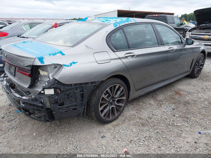 2022 BMW 7 SERIES 740I WBA7T2C08NCG92446