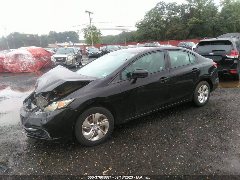 2015 HONDA CIVIC LX - 19XFB2F57FE280874
