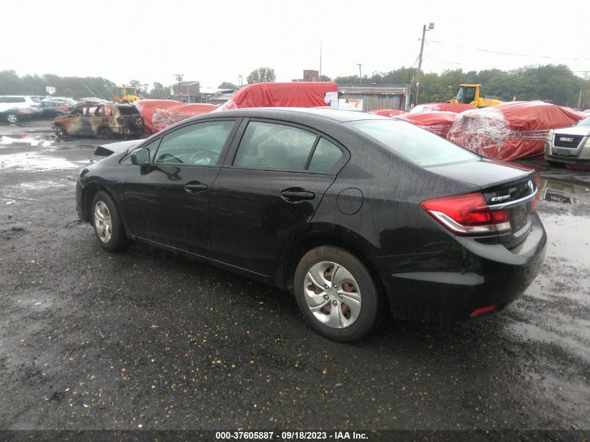 2015 HONDA CIVIC LX - 19XFB2F57FE280874