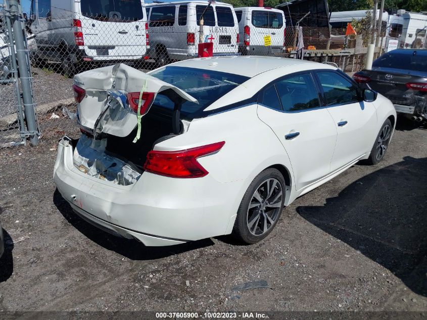 2017 NISSAN MAXIMA 3.5S/SV/SL/SR/PLAT - 1N4AA6AP6HC457752