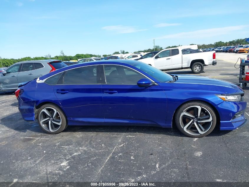 2018 HONDA ACCORD SPORT - 1HGCV1F32JA086057