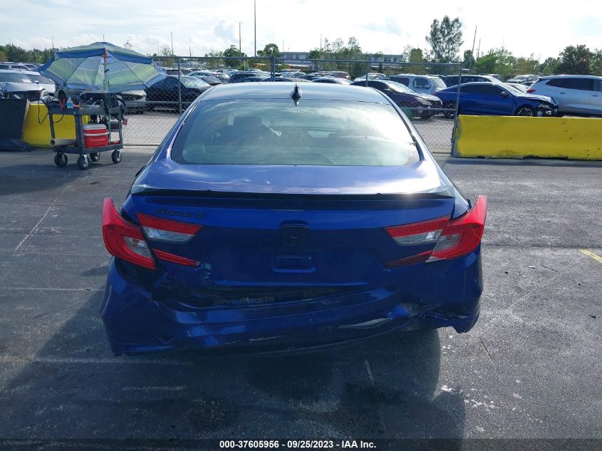 2018 HONDA ACCORD SPORT - 1HGCV1F32JA086057