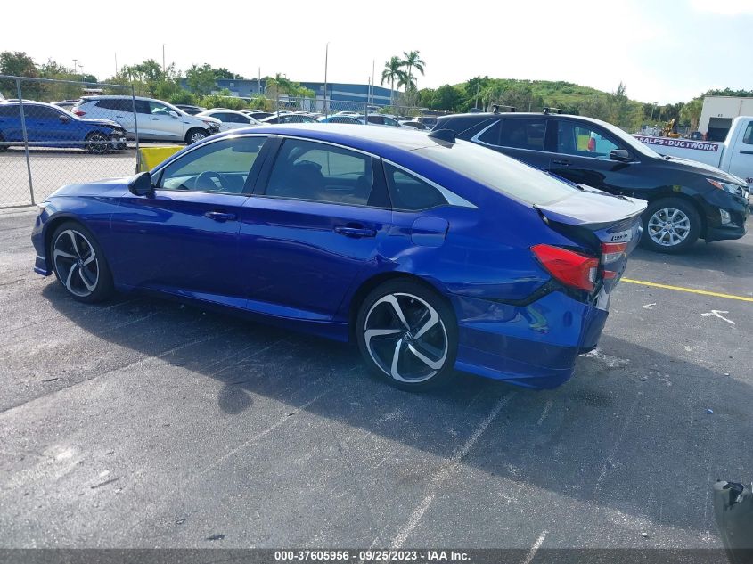 2018 HONDA ACCORD SPORT - 1HGCV1F32JA086057