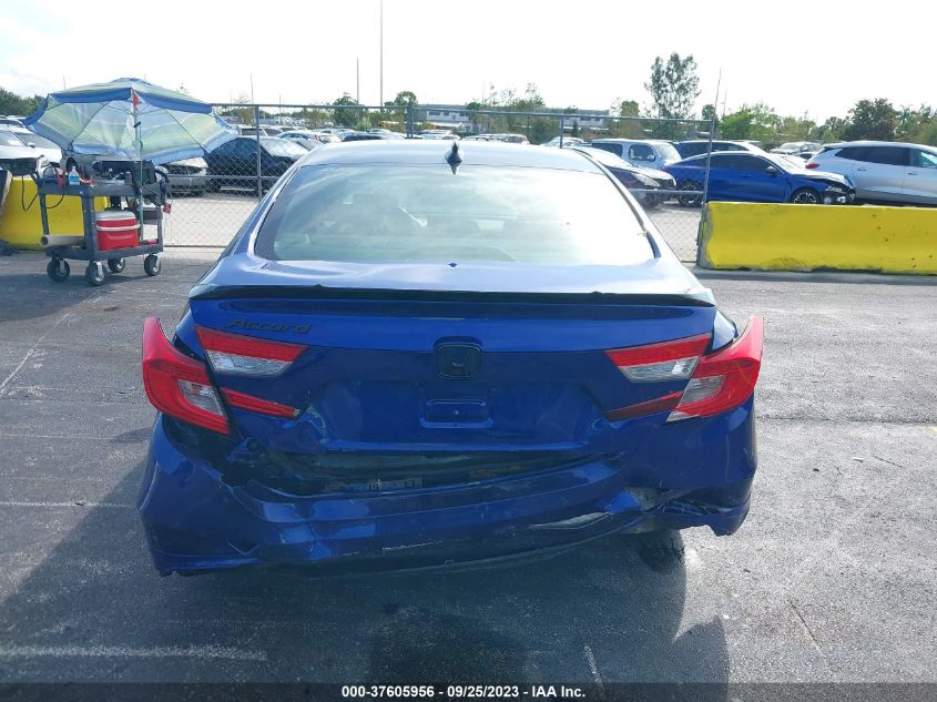 2018 HONDA ACCORD SPORT - 1HGCV1F32JA086057