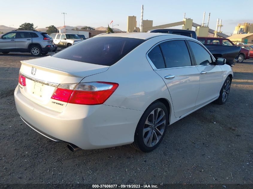 2014 HONDA ACCORD SEDAN SPORT - 1HGCR2F51EA190217