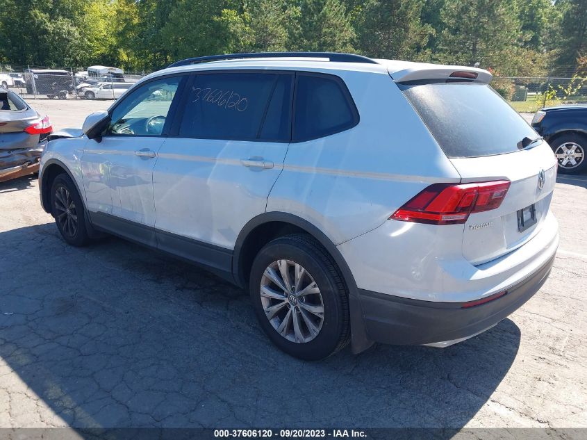 2018 VOLKSWAGEN TIGUAN S - 3VV1B7AX6JM024533