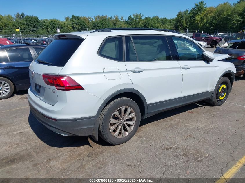 2018 VOLKSWAGEN TIGUAN S - 3VV1B7AX6JM024533