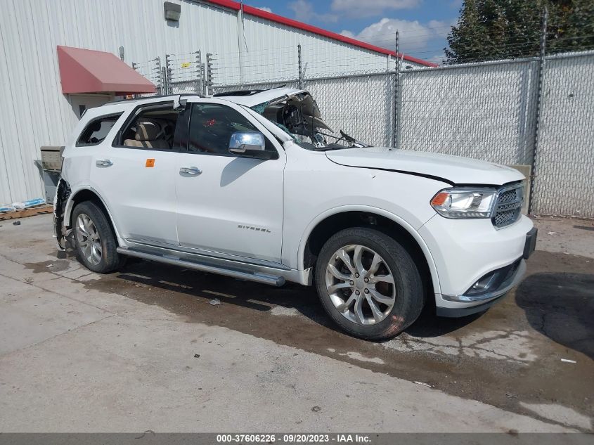 2016 DODGE DURANGO CITADEL - 1C4RDJEG7GC373052
