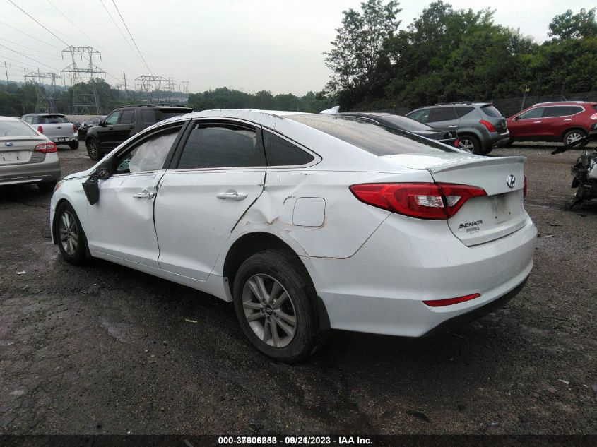 2016 HYUNDAI SONATA 2.4L SE - 5NPE24AF7GH395530