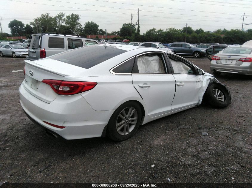 2016 HYUNDAI SONATA 2.4L SE - 5NPE24AF7GH395530