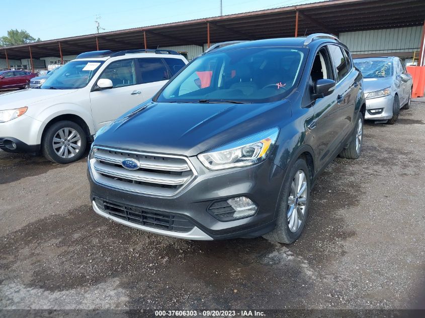 2017 FORD ESCAPE TITANIUM - 1FMCU0JD9HUE33321