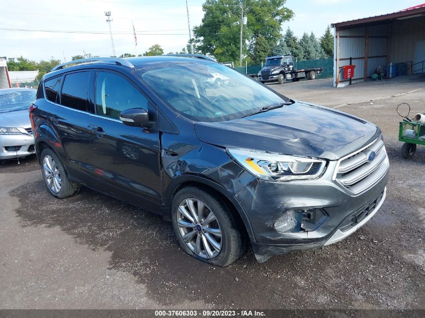 2017 FORD ESCAPE TITANIUM - 1FMCU0JD9HUE33321