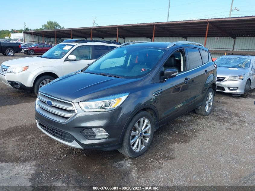 2017 FORD ESCAPE TITANIUM - 1FMCU0JD9HUE33321