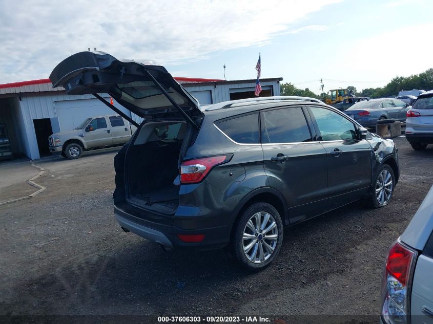 2017 FORD ESCAPE TITANIUM - 1FMCU0JD9HUE33321