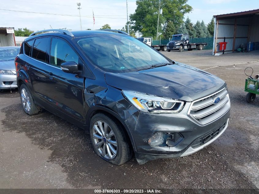 2017 FORD ESCAPE TITANIUM - 1FMCU0JD9HUE33321