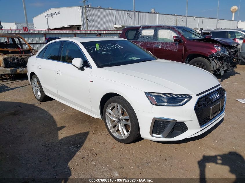 2020 AUDI A4 PREMIUM PLUS - WAUENAF44LA049883