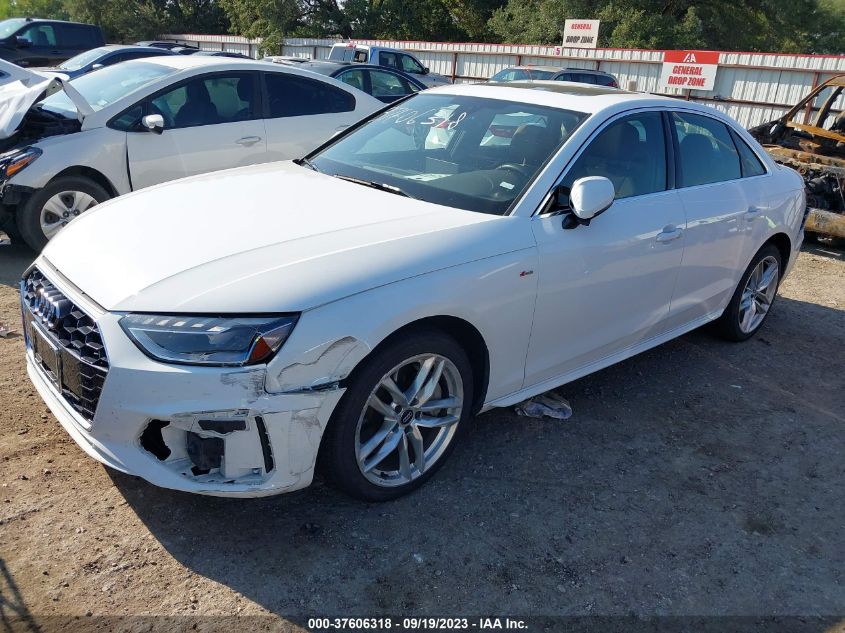 2020 AUDI A4 PREMIUM PLUS - WAUENAF44LA049883