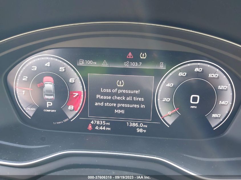 2020 AUDI A4 PREMIUM PLUS - WAUENAF44LA049883