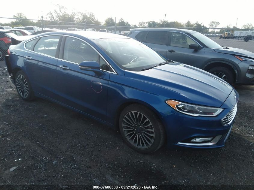 2017 FORD FUSION SE - 3FA6P0HD5HR396280