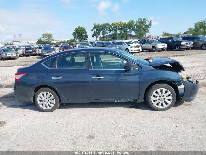 2013 NISSAN SENTRA S/SV/FE+ S/FE+ SV/SR/SL - 3N1AB7AP7DC613747