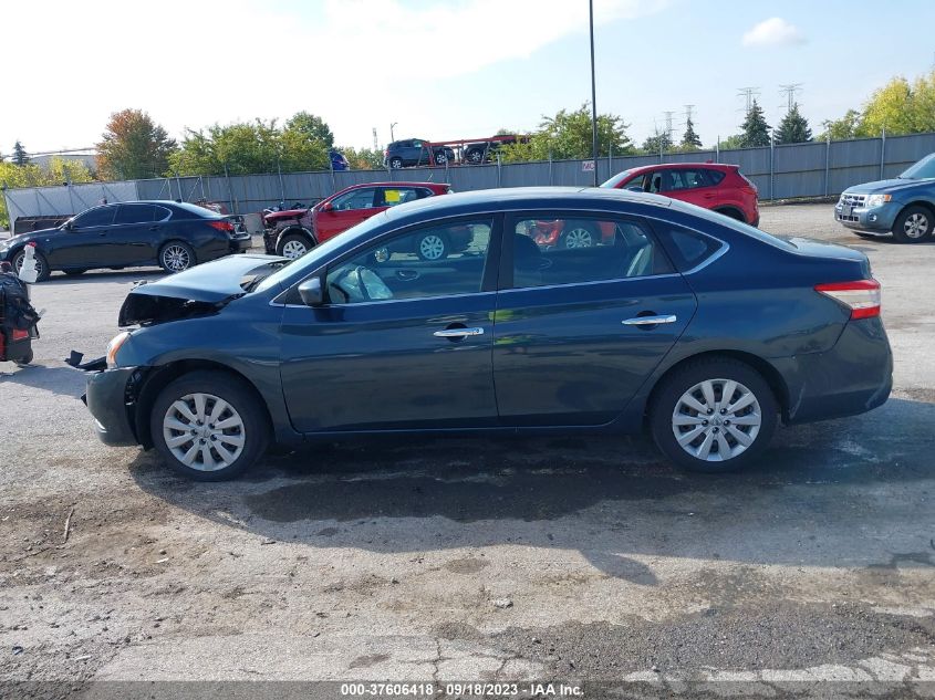 2013 NISSAN SENTRA S/SV/FE+ S/FE+ SV/SR/SL - 3N1AB7AP7DC613747