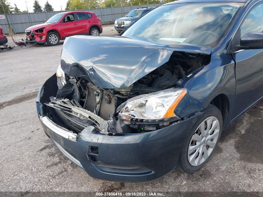 2013 NISSAN SENTRA S/SV/FE+ S/FE+ SV/SR/SL - 3N1AB7AP7DC613747