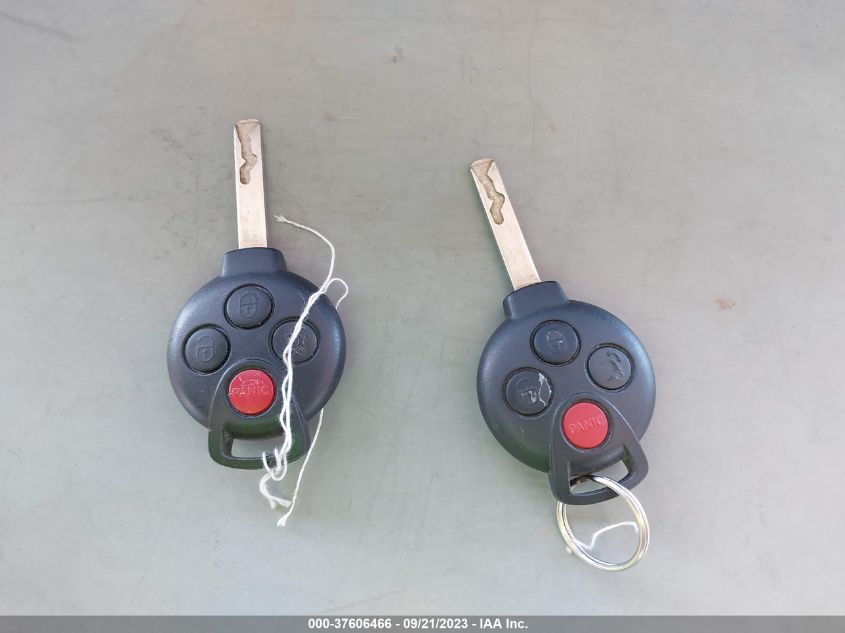2013 SMART FORTWO PURE/PASSION WMEEJ3BAXDK704566