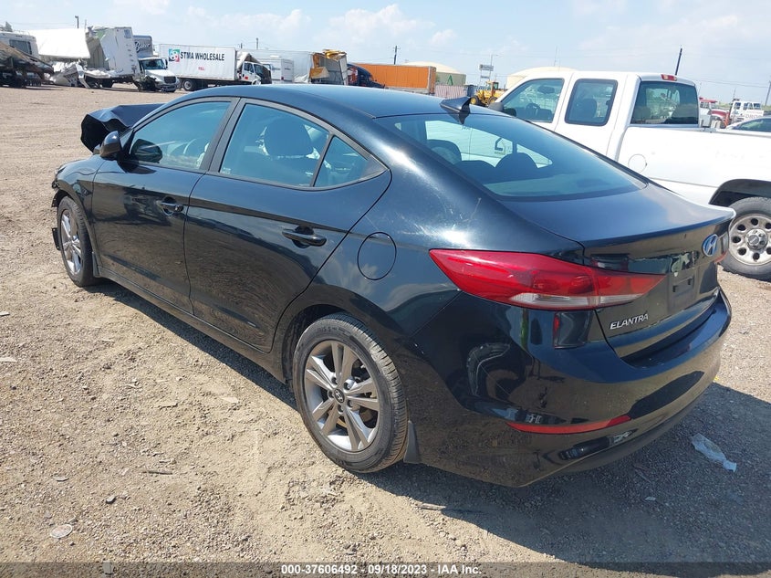 VIN KMHD84LF4JU504252 2018 HYUNDAI ELANTRA SEL