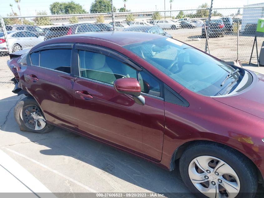 2015 HONDA CIVIC SEDAN LX - 19XFB2E57FE071491