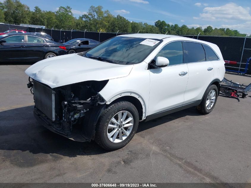 2019 KIA SORENTO LX - 5XYPG4A35KG561883