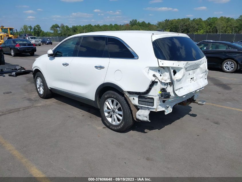 2019 KIA SORENTO LX - 5XYPG4A35KG561883