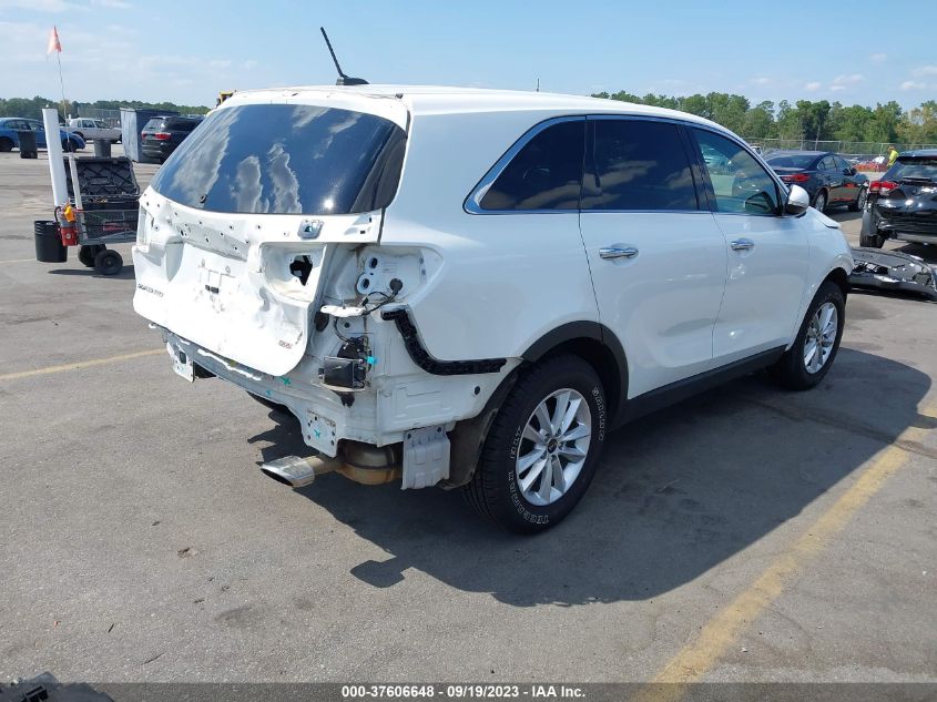 2019 KIA SORENTO LX - 5XYPG4A35KG561883