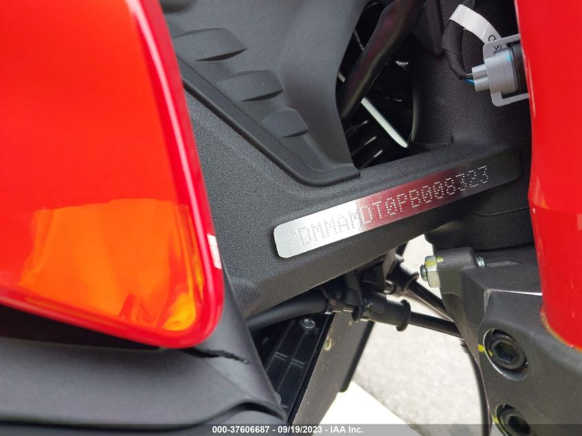2023 DUCATI MONSTER ZDMMAMDT0PB008323