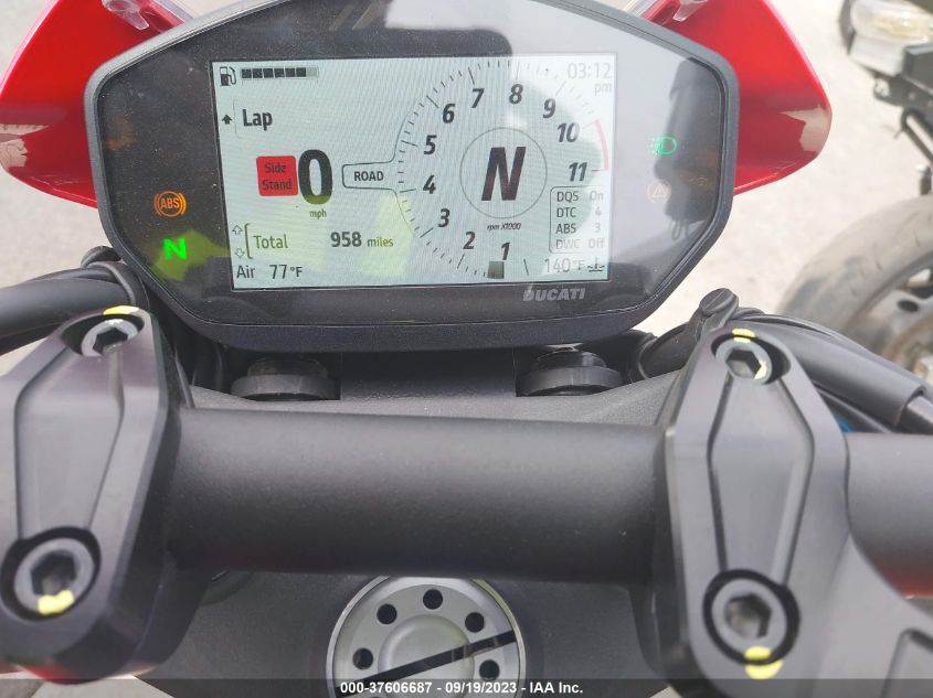 2023 DUCATI MONSTER ZDMMAMDT0PB008323