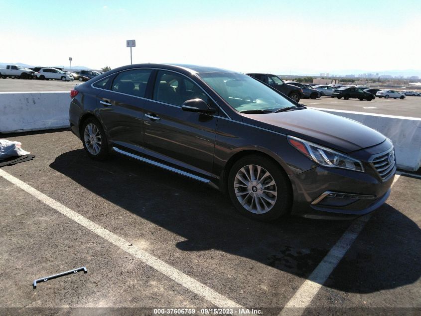 2015 HYUNDAI SONATA 2.4L LIMITED - 5NPE34AF7FH248572