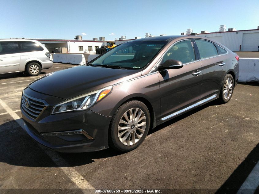 2015 HYUNDAI SONATA 2.4L LIMITED - 5NPE34AF7FH248572