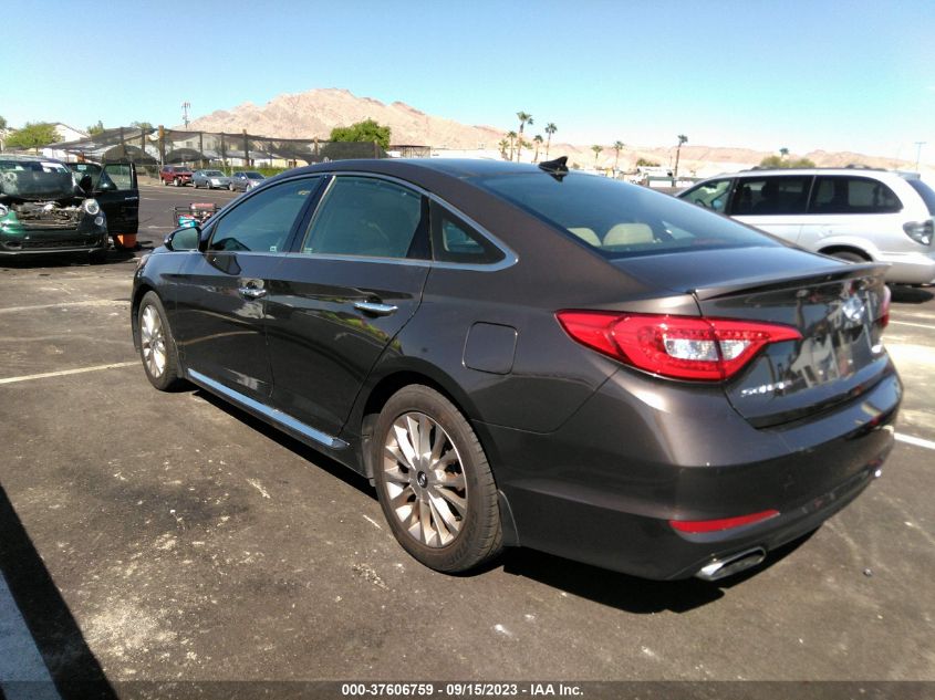 2015 HYUNDAI SONATA 2.4L LIMITED - 5NPE34AF7FH248572