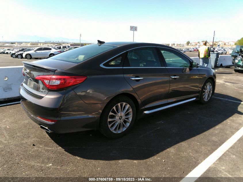 2015 HYUNDAI SONATA 2.4L LIMITED - 5NPE34AF7FH248572