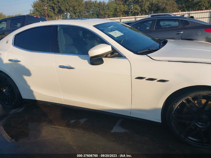 2017 MASERATI GHIBLI S ZAM57RSA9H1218919