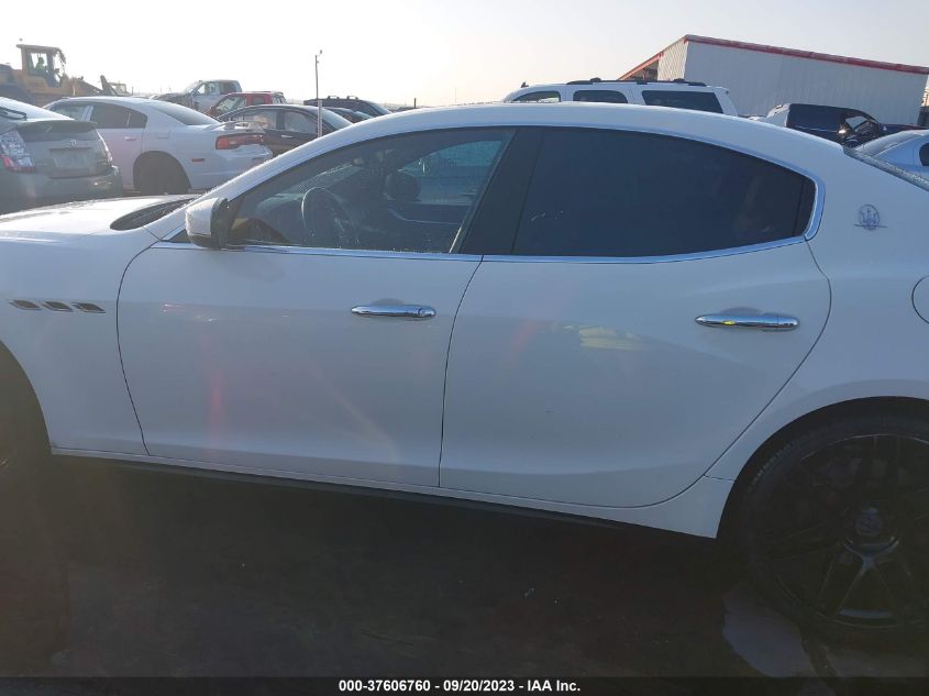 2017 MASERATI GHIBLI S ZAM57RSA9H1218919