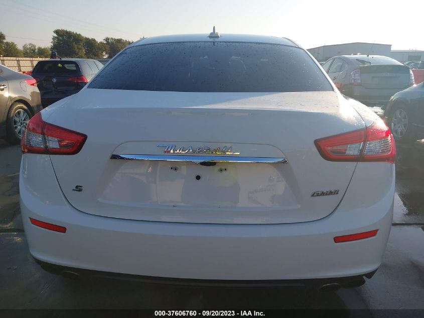 2017 MASERATI GHIBLI S ZAM57RSA9H1218919
