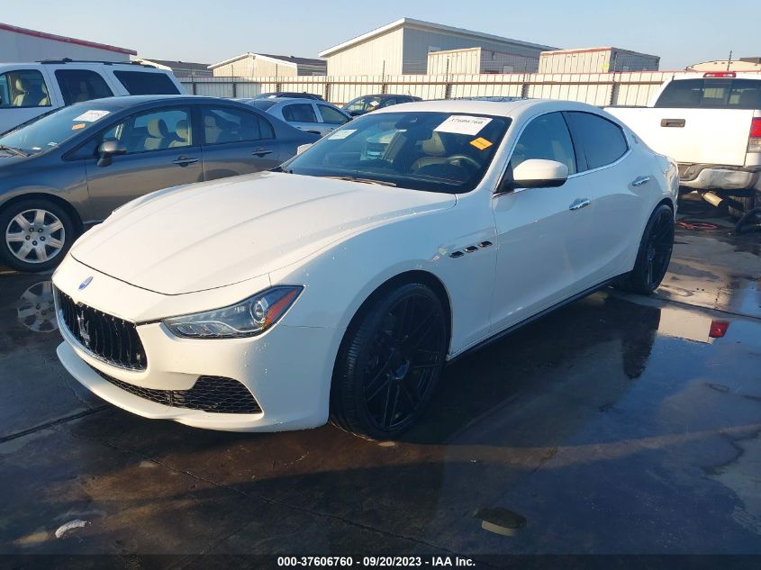 2017 MASERATI GHIBLI S ZAM57RSA9H1218919