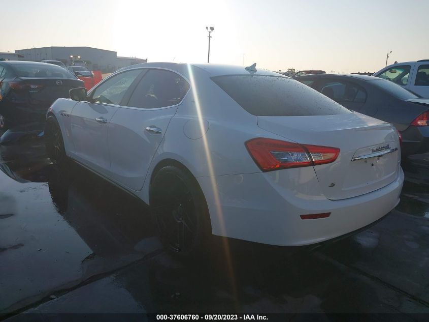 2017 MASERATI GHIBLI S ZAM57RSA9H1218919
