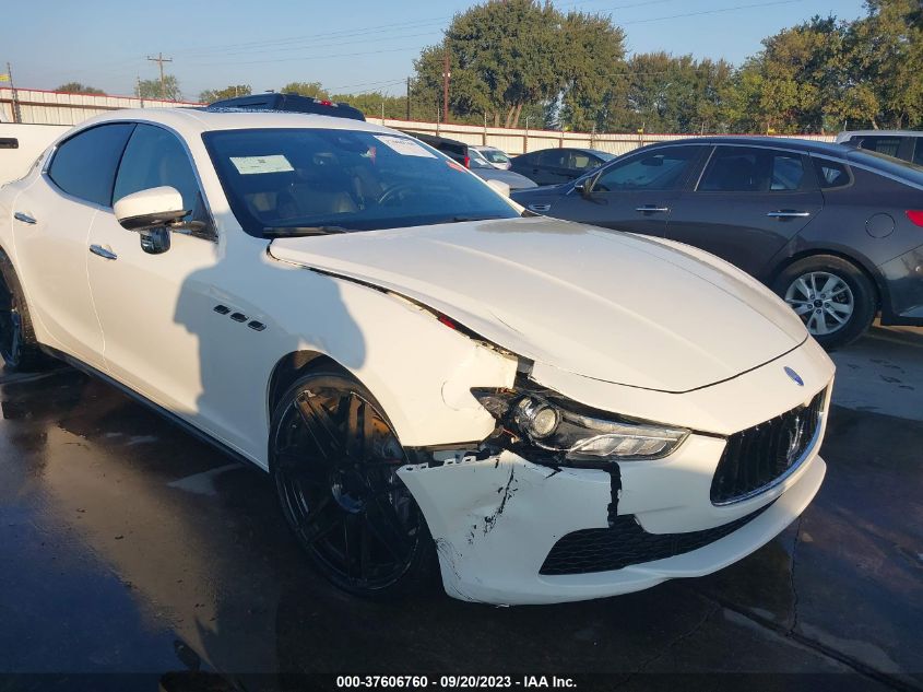 2017 MASERATI GHIBLI S ZAM57RSA9H1218919
