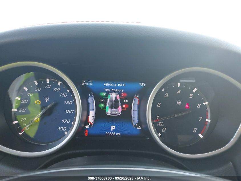 2017 MASERATI GHIBLI S ZAM57RSA9H1218919