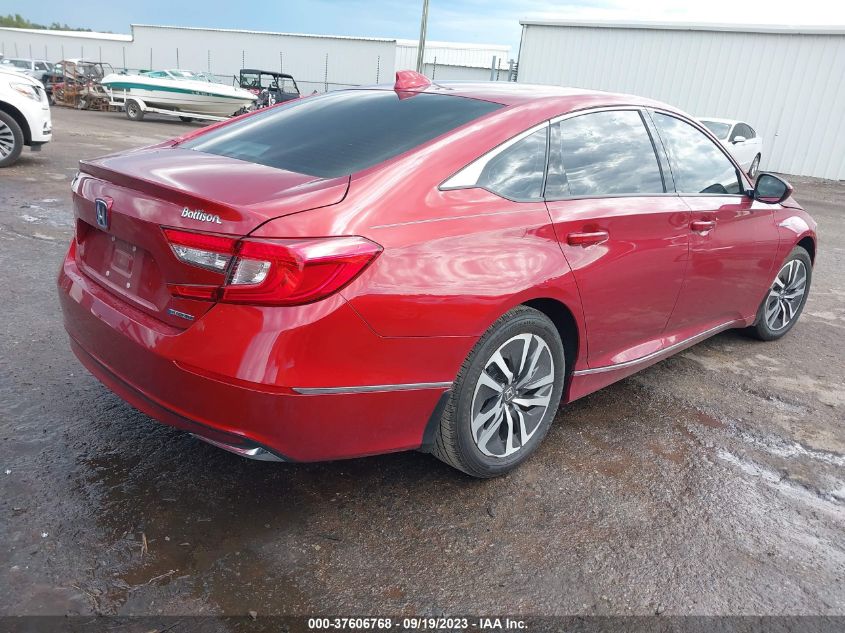 VIN 1HGCV3F47MA010407 2021 HONDA ACCORD HYBRID EX