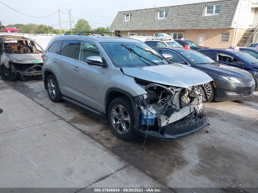 2018 TOYOTA HIGHLANDER LIMITED/LTD PLATINUM - 5TDDZRFH1JS833460